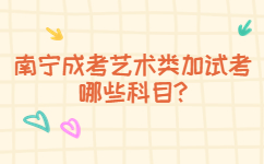 南寧成考藝術(shù)類(lèi)加試考哪些科目